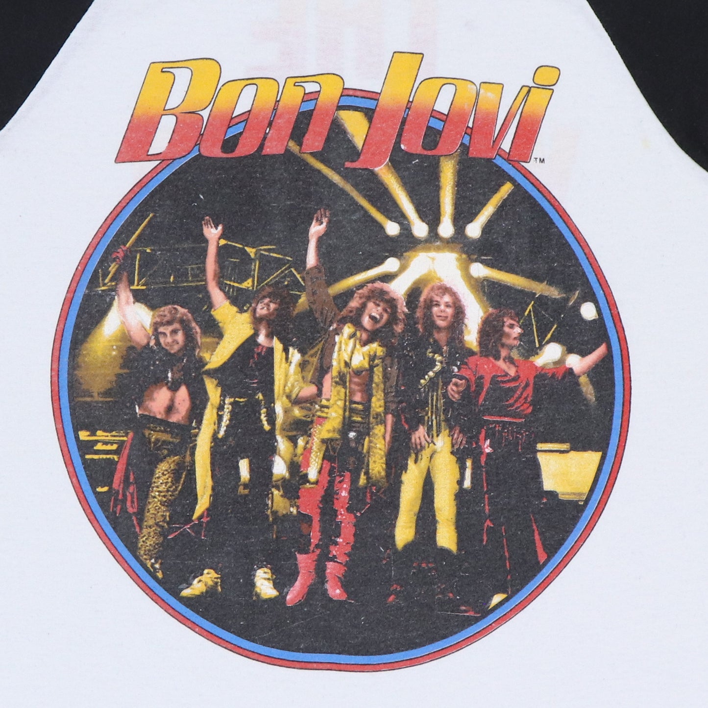 1986 Bon Jovi The Wetter The Better Jersey Shirt