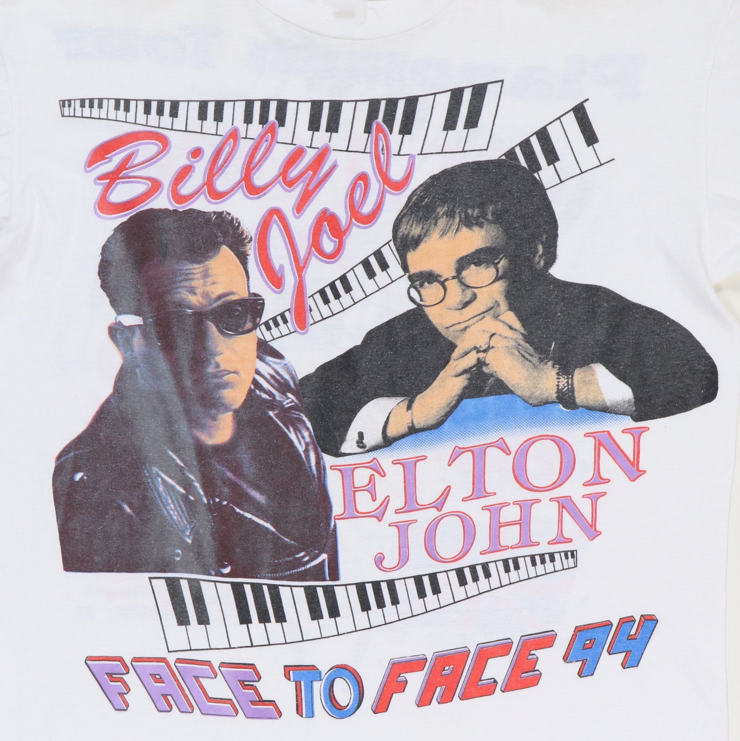 1994 Billy Joel Elton John Tour Shirt