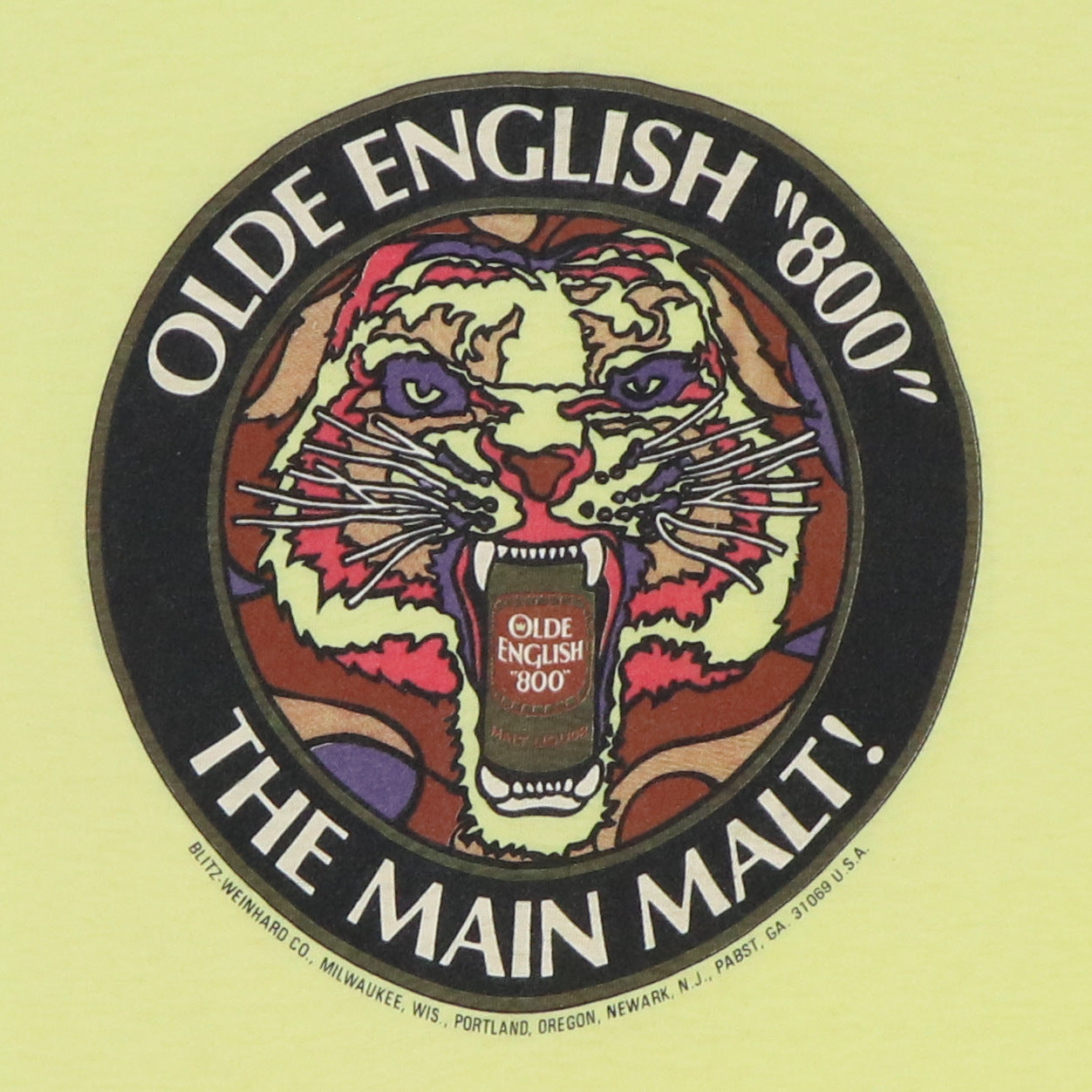 1980s Olde English The Main Malt Shirt