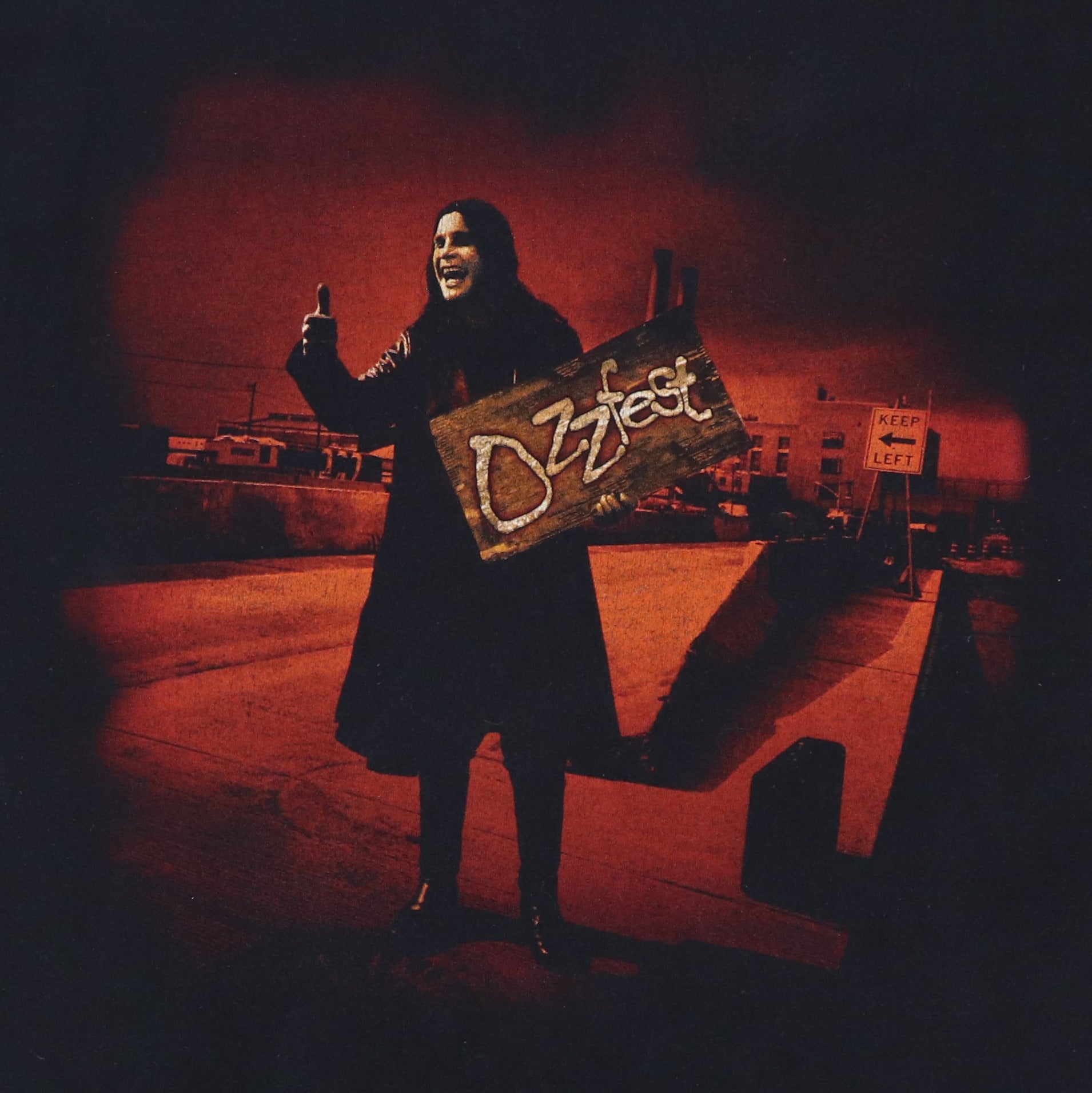 1998 Ozzy Osbourne Ozzfest Tour Shirt | Authentic Vintage Tee