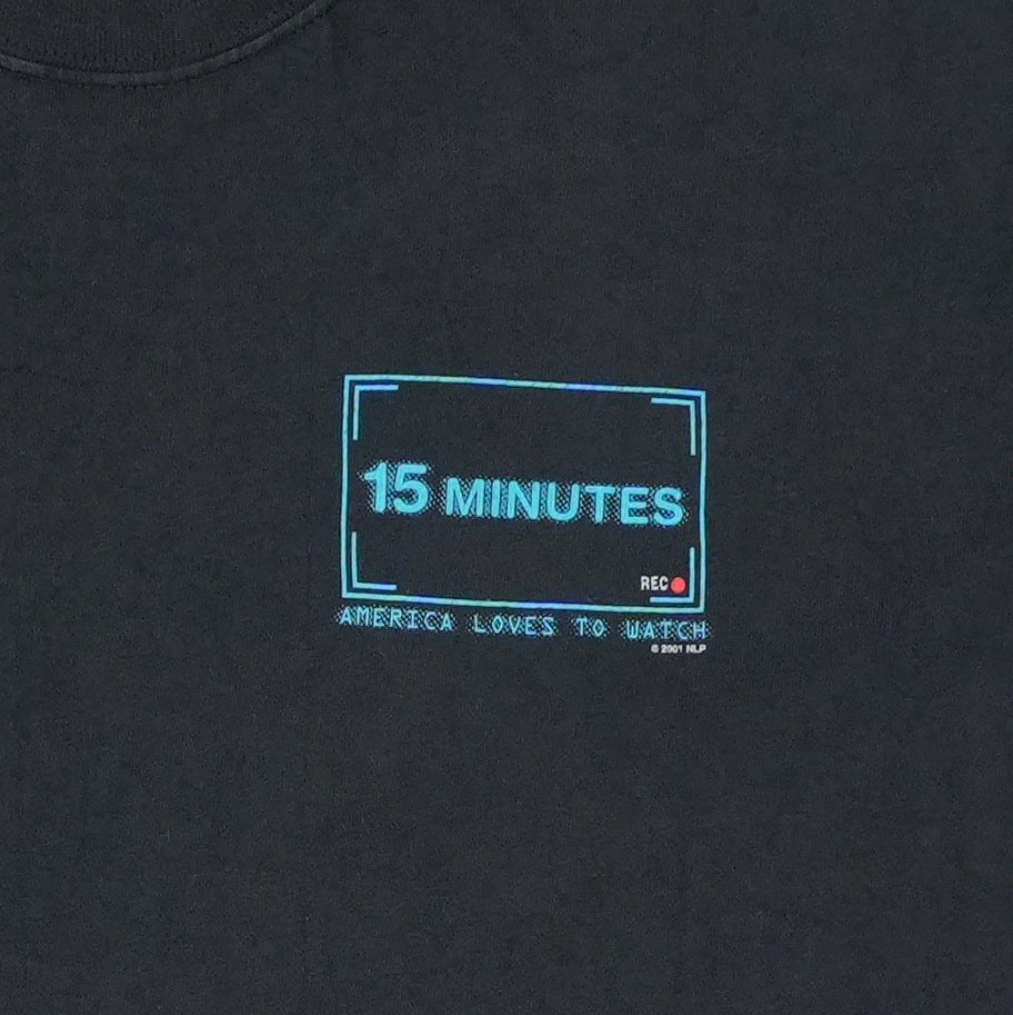 2001 15 Minutes Move Promo Shirt Detail