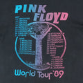 1989 Pink Floyd Momentary Lapse Of Reason Tour shirt Detail