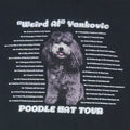 2003 Weird Al Yankovic Poodle Hat Tour Shirt Detail
