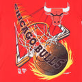 1990s Chicago Bull Shirt Detail