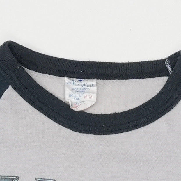 1985 Malice Unwanted Tour Jersey Shirt Detail