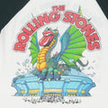 1981 Rolling Stones Tour Jersey Shirt Detail