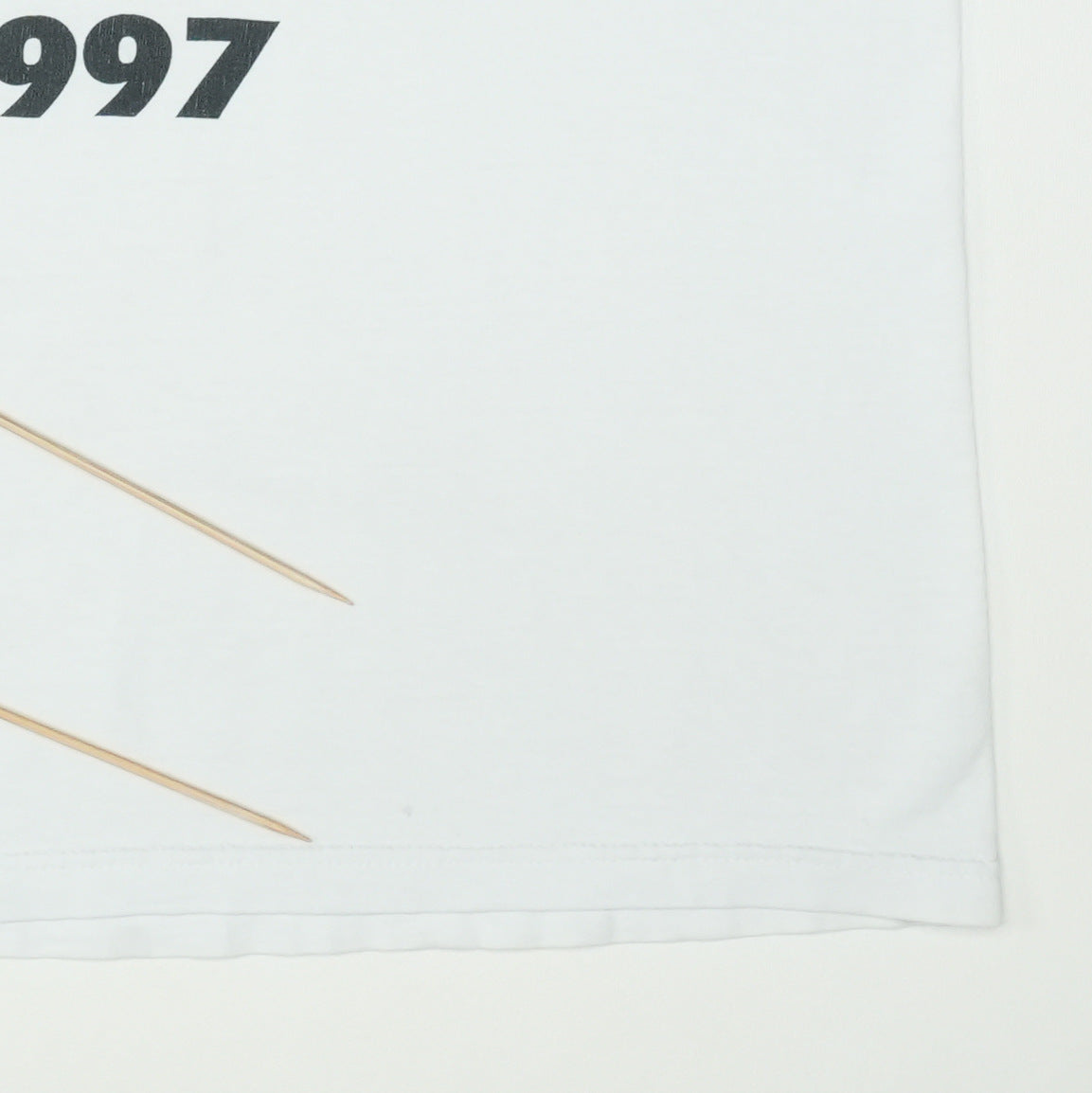 1997 Rolling Stones Bridges To Babylon Tour Shirt Detail