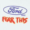 1990s Ford Fear This Shirt Detail