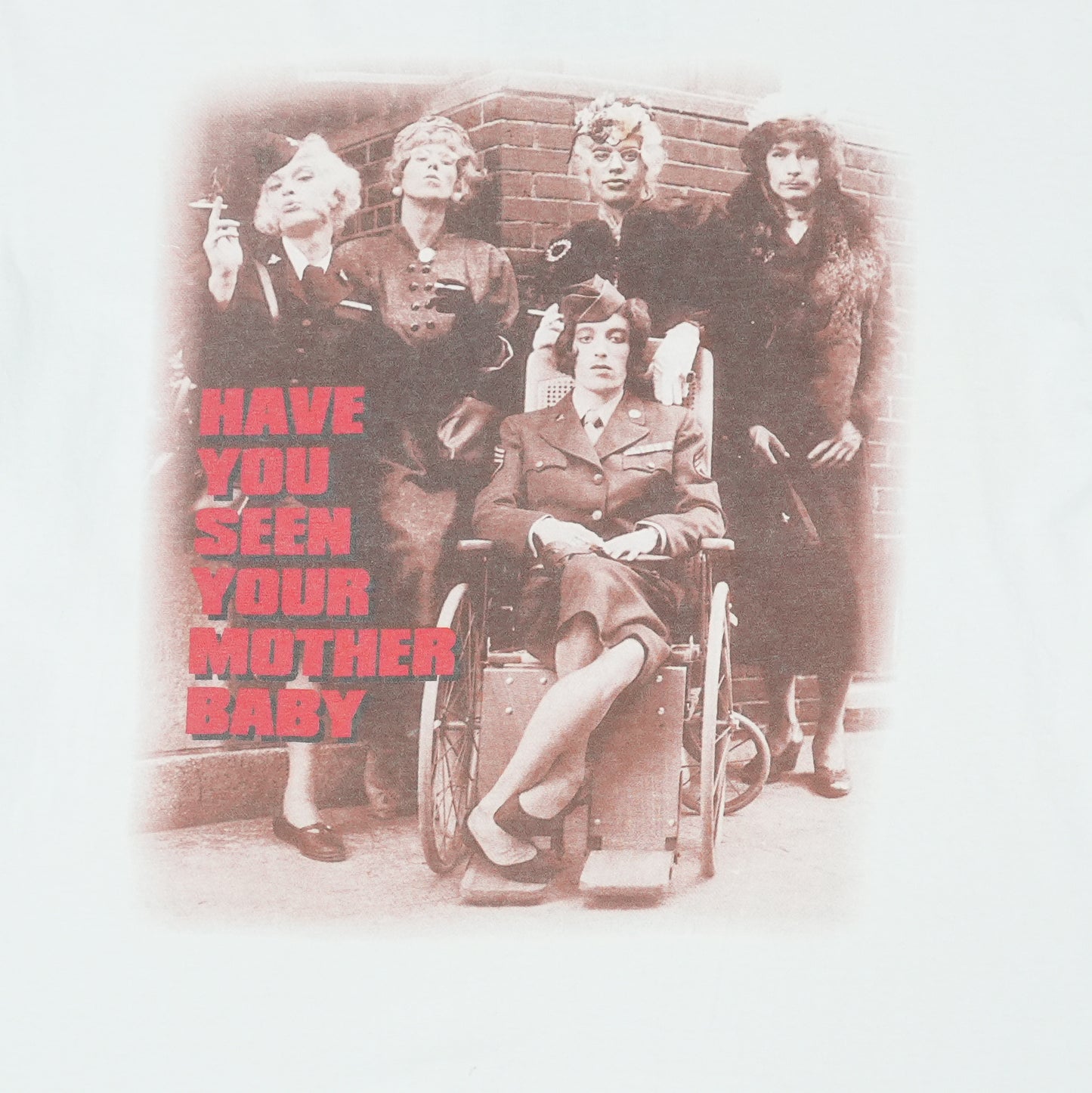 1997 Rolling Stones Have You Seen Your Mother Baby Shirt Detail