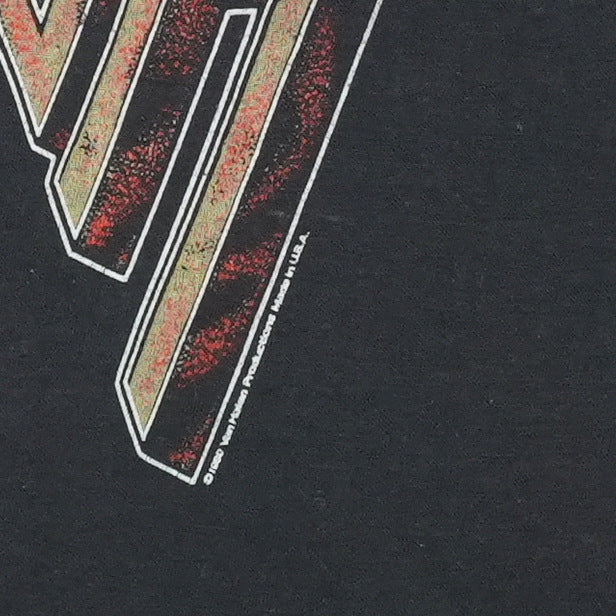 1980 Van Halen Invasion Tour Shirt Detail