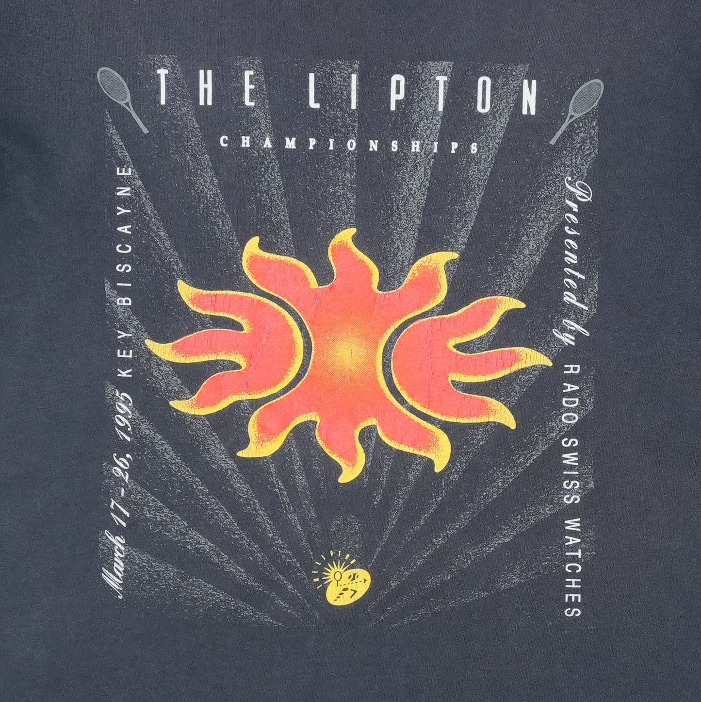 1995 The Lipton Championships Nike Shirt Detail