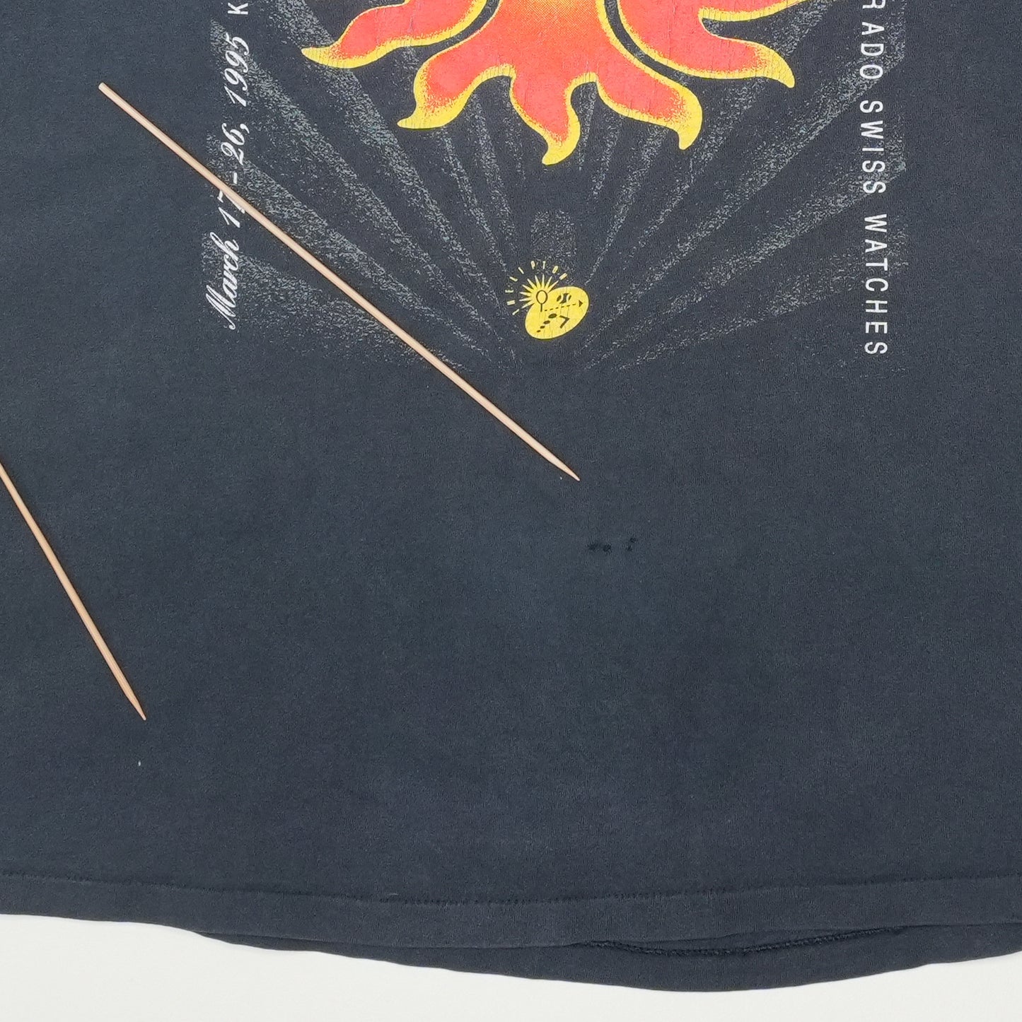 1995 The Lipton Championships Nike Shirt Detail