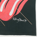 1989 Rolling Stones Steel Wheels Tour Shirt Detail