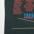 1989 Rolling Stones Steel Wheels Tour Shirt Detail