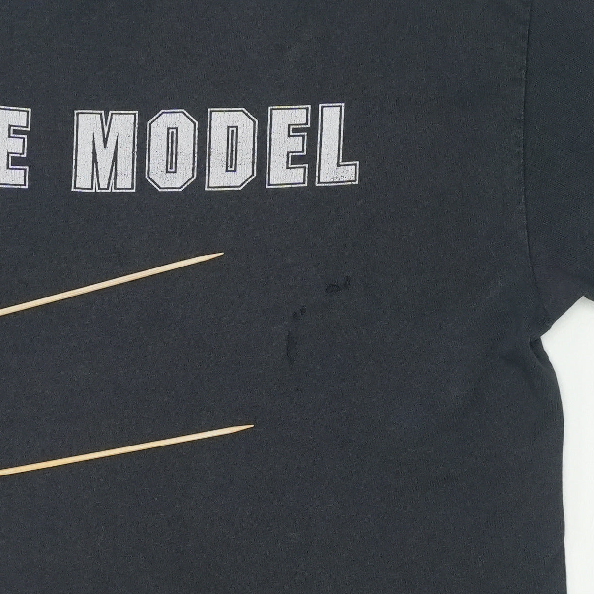 2000s Simple Plan Role Model Shirt Detail