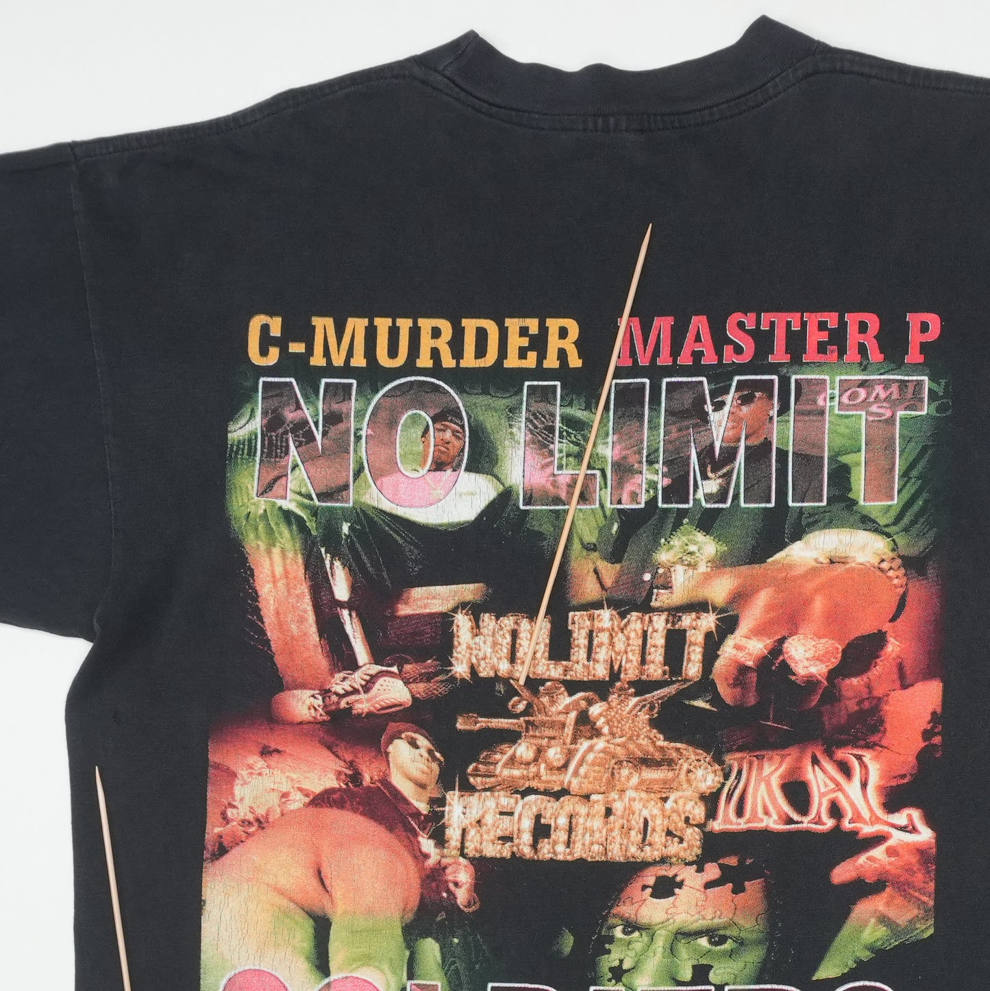 1990s No Limit Records Soldiers Of Fortune Shirt Detail