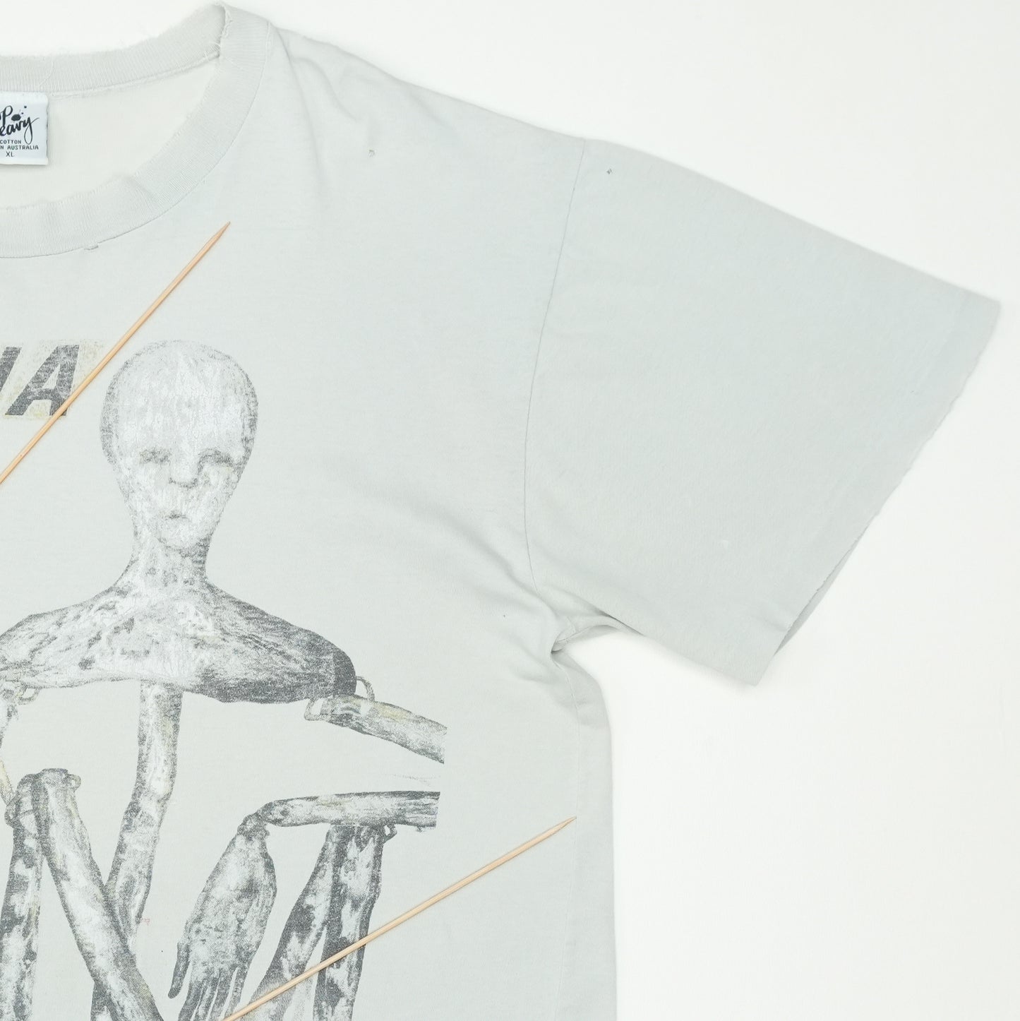 1993 Nirvana Incesticide Shirt Detail