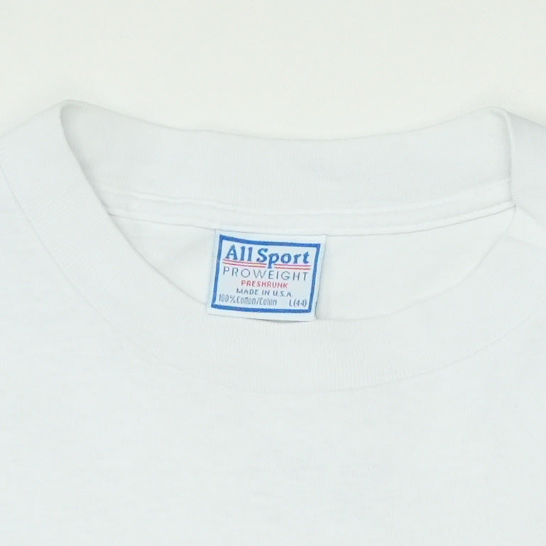 1994 Nine Inch Nails Downward Spiral Shirt Detail
