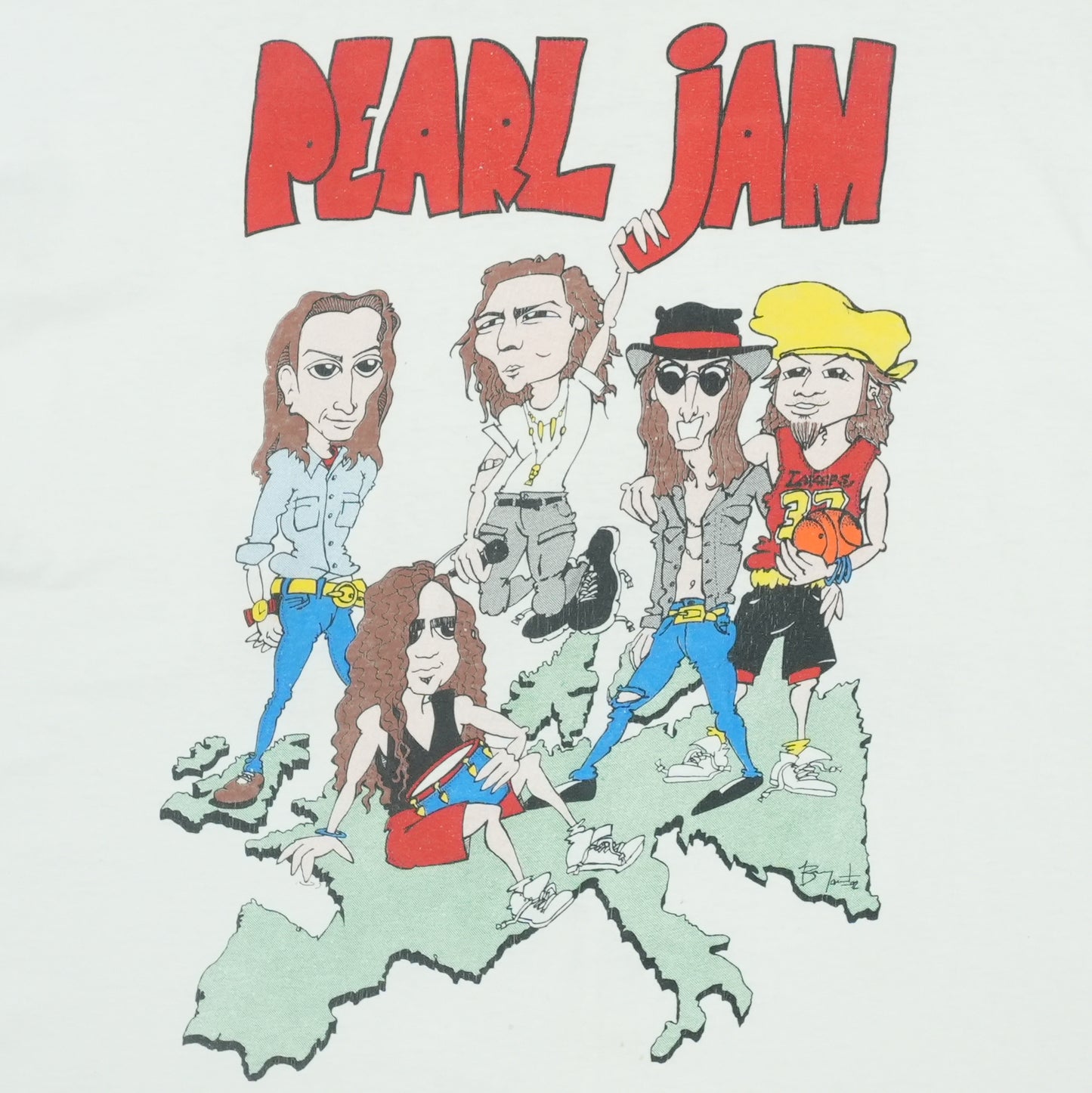 1992 Pearl Jam Tour Shirt