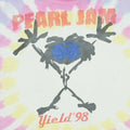 1998 Pearl Jam Yield Tour Tie Dye Shirt Detail