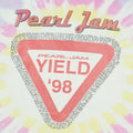 1998 Pearl Jam Yield Tour Tie Dye Shirt Detail