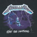1994 Metallica Ride The Lightning Shirt Detail