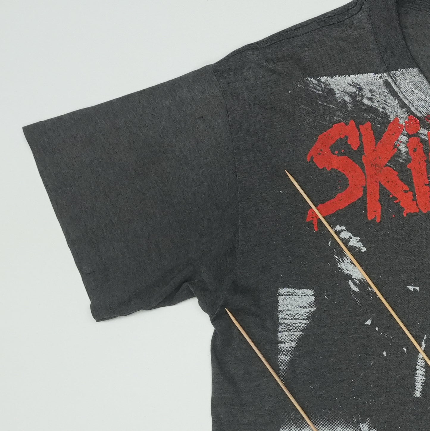 1989 Skid Row Makin A Mess Of The US Tour Shirt Detail