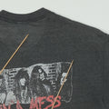 1989 Skid Row Makin A Mess Of The US Tour Shirt Detail