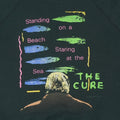 1986 The Cure Standing On A Beach Sweatshirt Detail