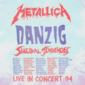 1994 Metallica Summer Tour Shirt Detail