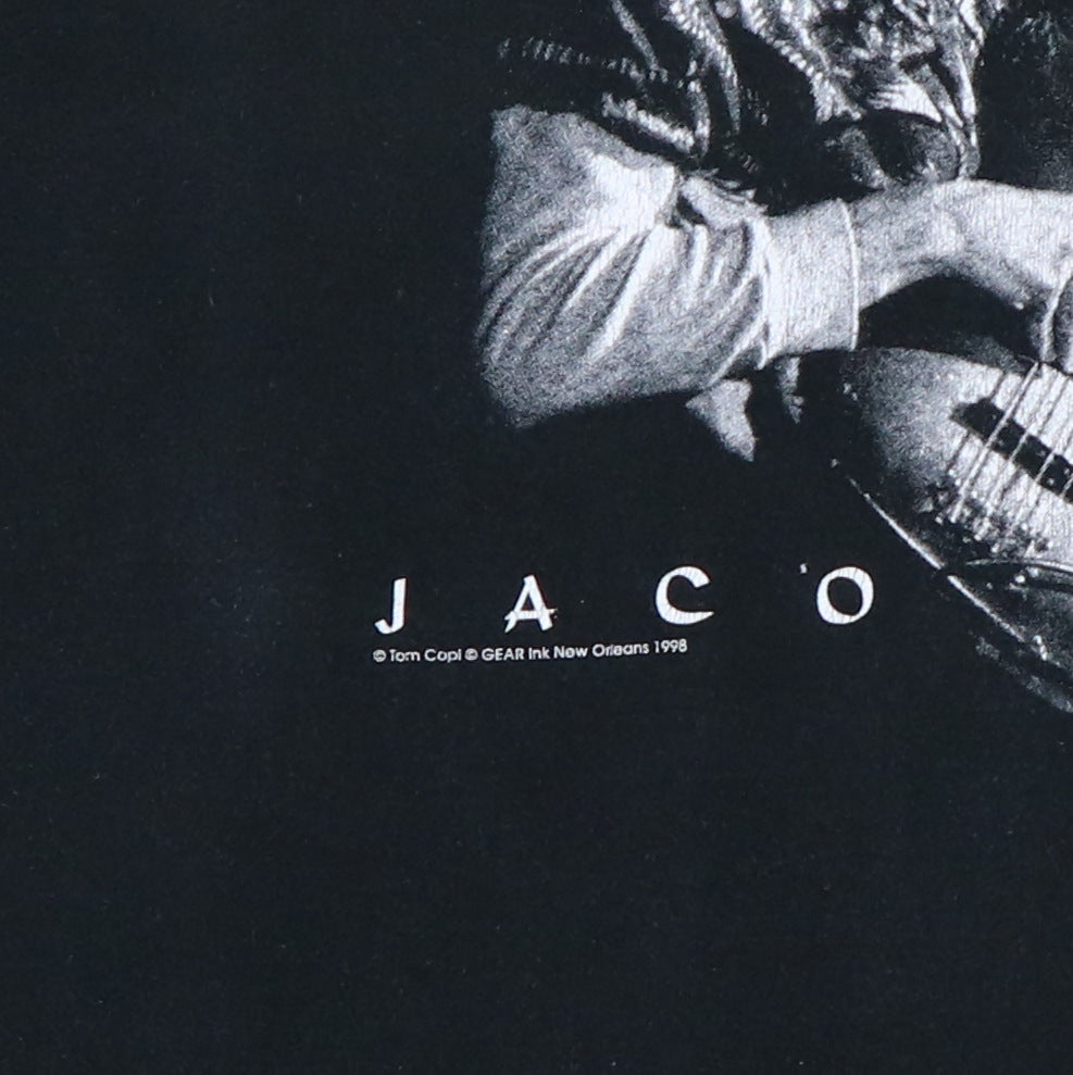 1998 Jaco Pastorius Shirt | Authentic Vintage Tee – WyCo Vintage