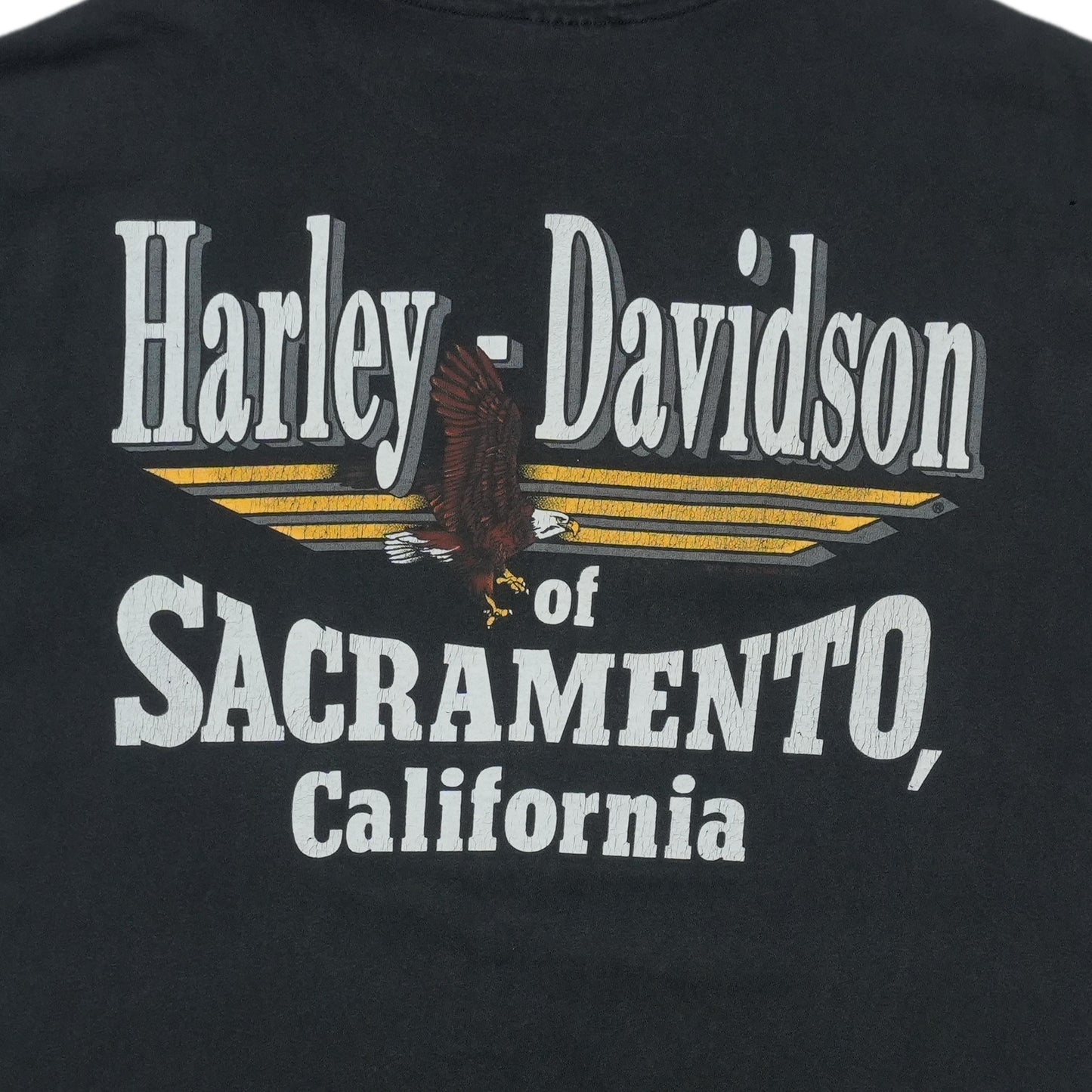 1994 Harley Davidson Ride with the Wind ShirtBack Graphic