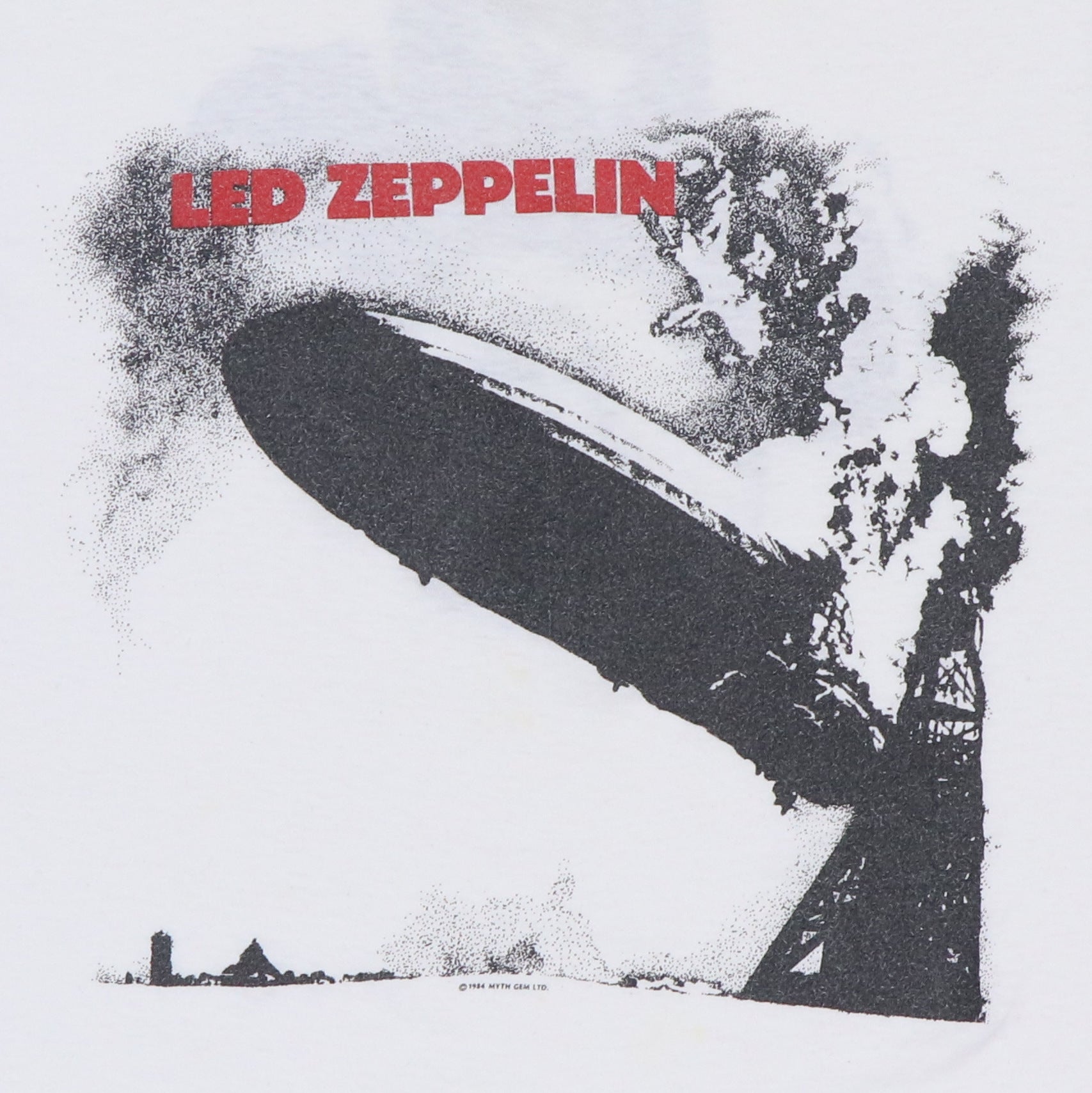 1984 Led Zeppelin Shirt | Authentic Vintage Tee – WyCo Vintage
