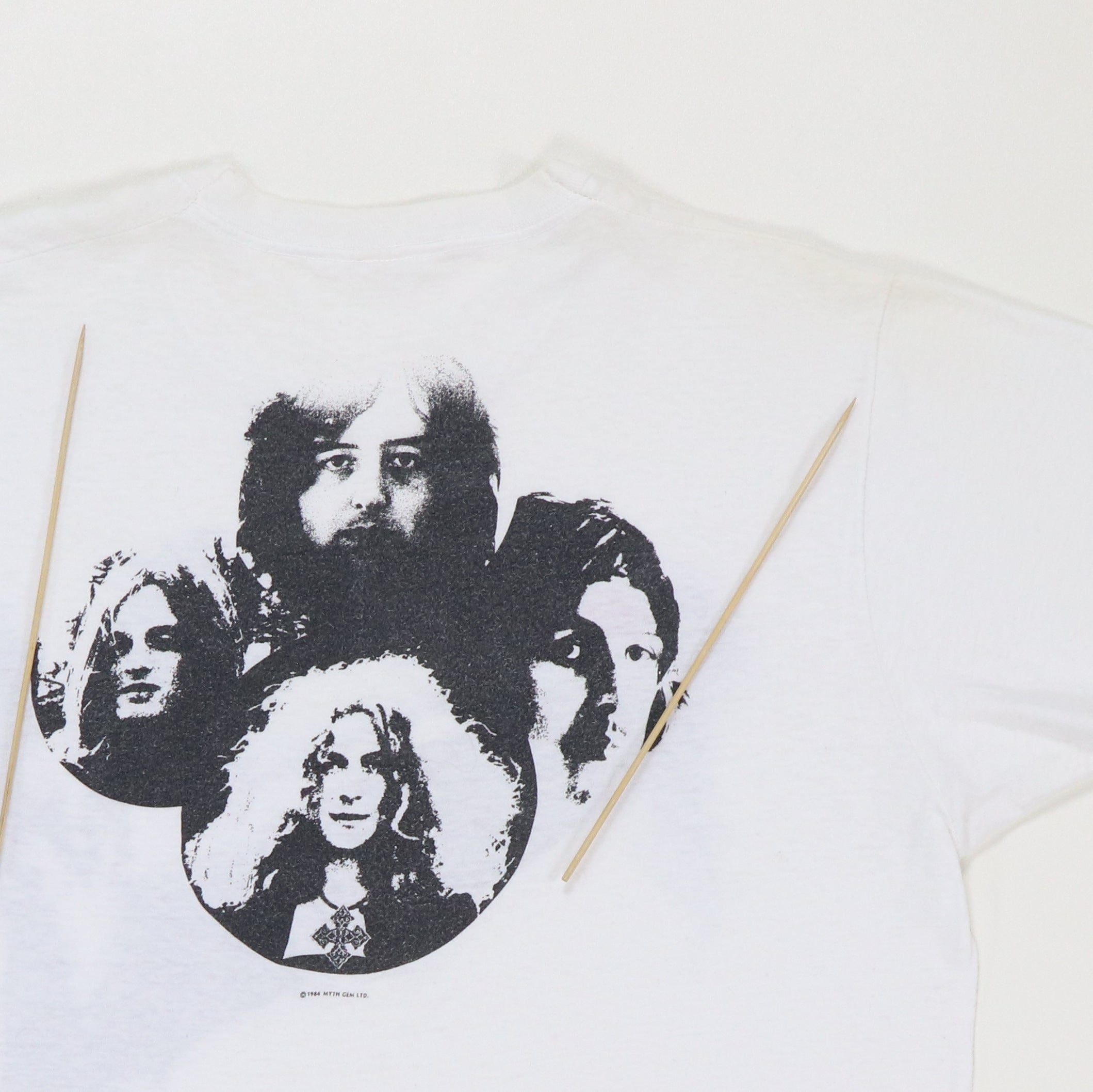 安い買取 LED ZEPPELIN ビンテージ1984年 ロックTシャツ USA製 【公式 