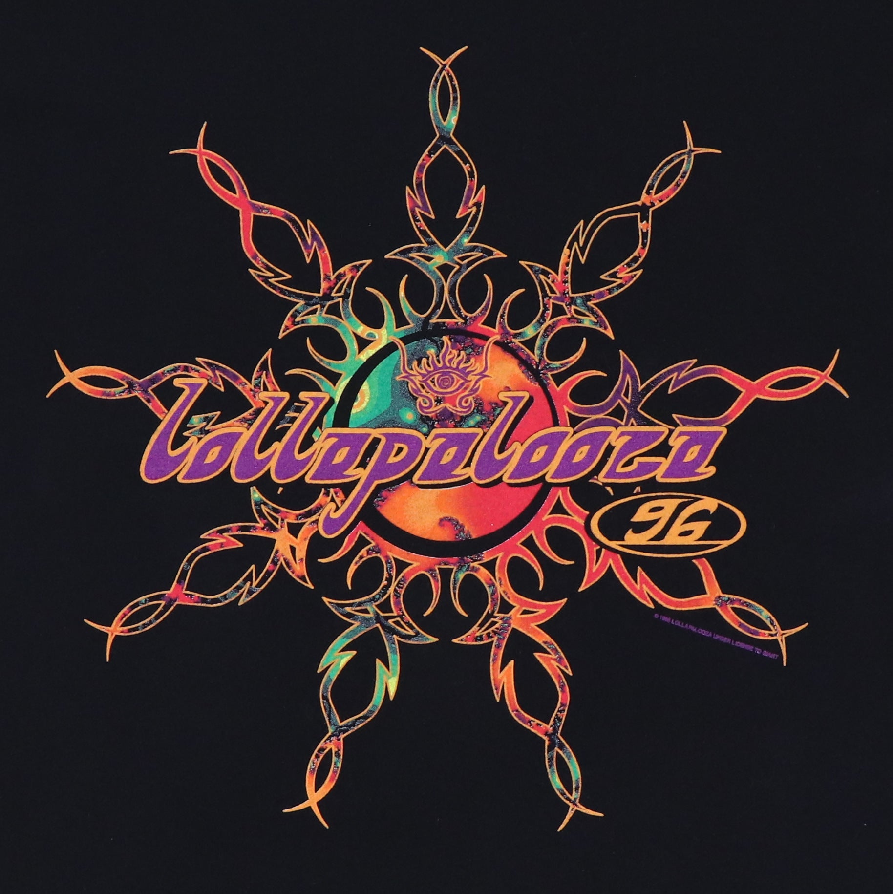 1996 Lollapalooza Tour Shirt | Authentic Vintage Tee – WyCo Vintage
