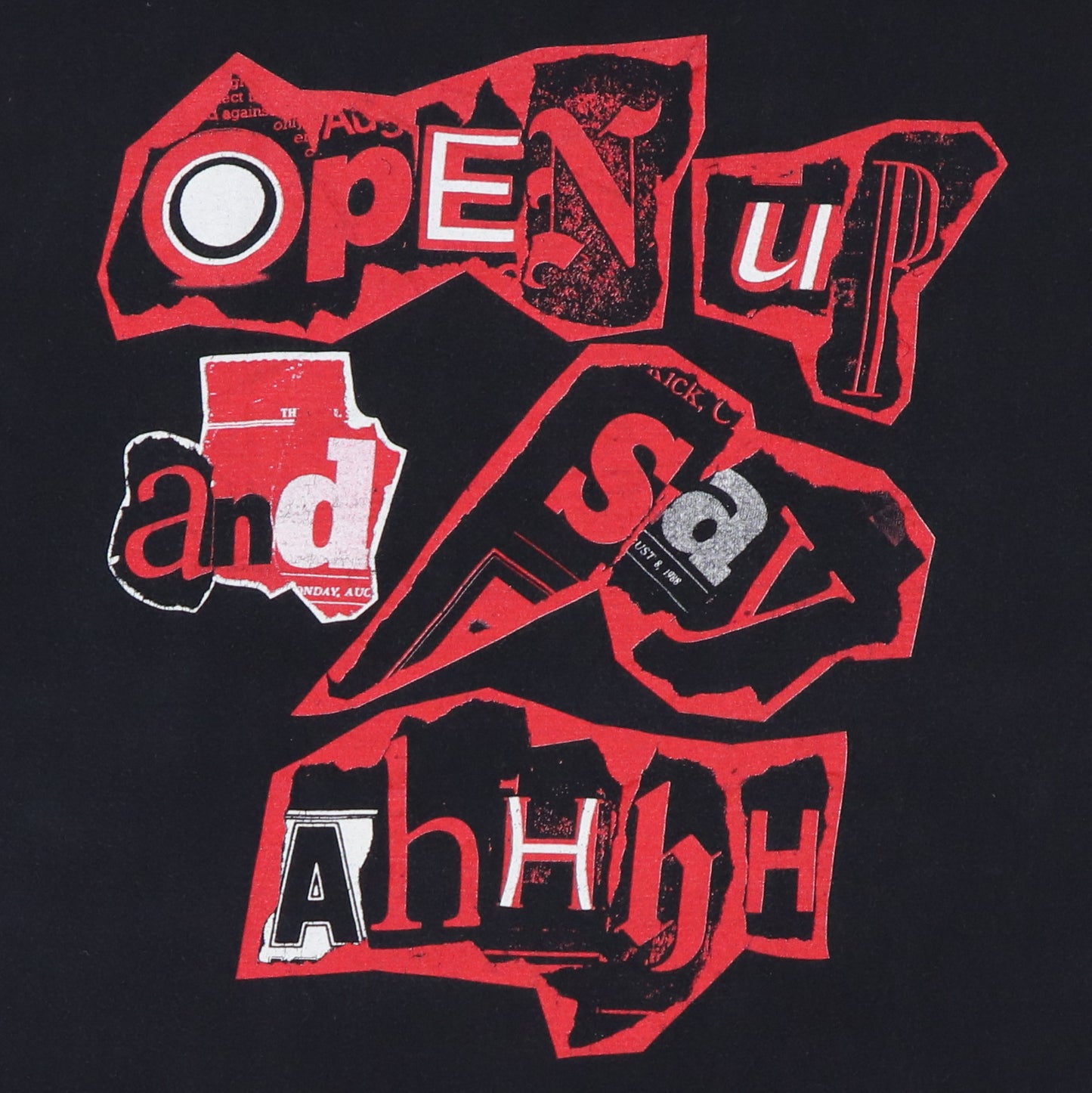 1989 Poison Open Up And Say Ahhh Shirt