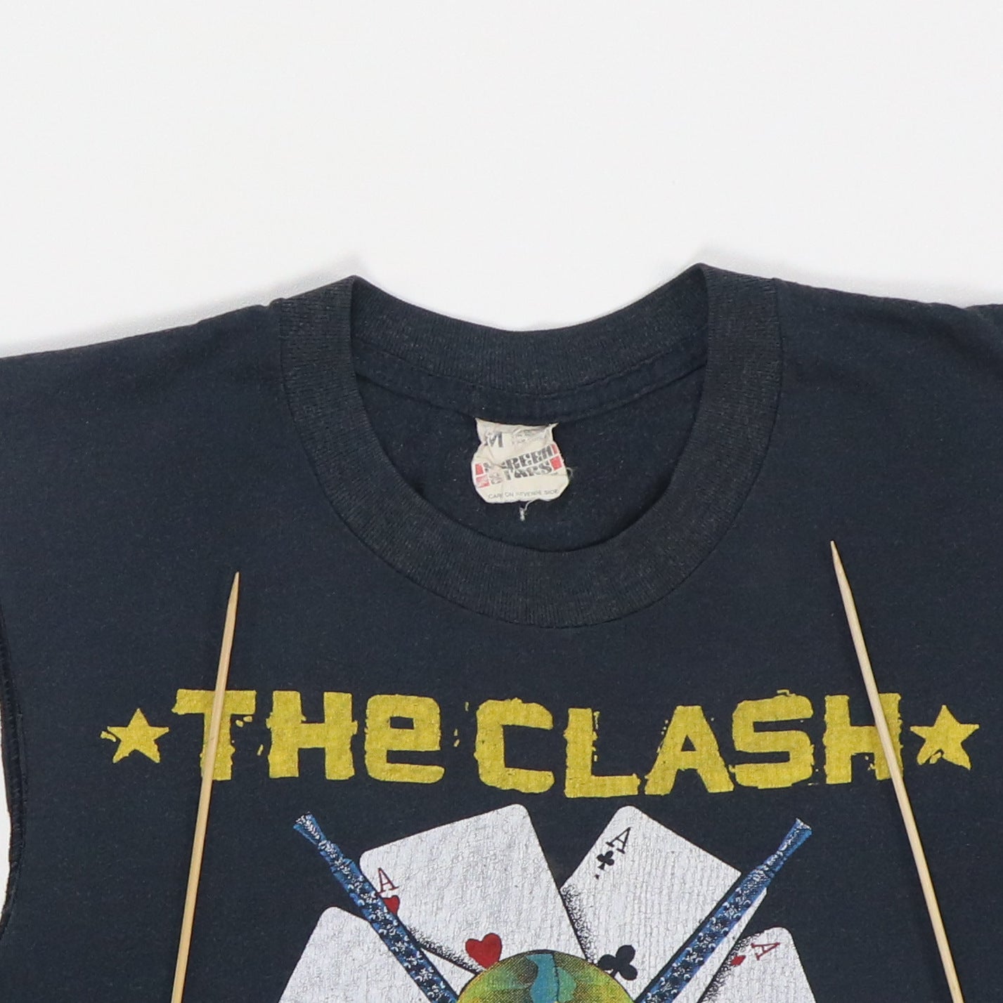 1982 The Clash Combat Rock Straight To Hell Shirt | Authentic