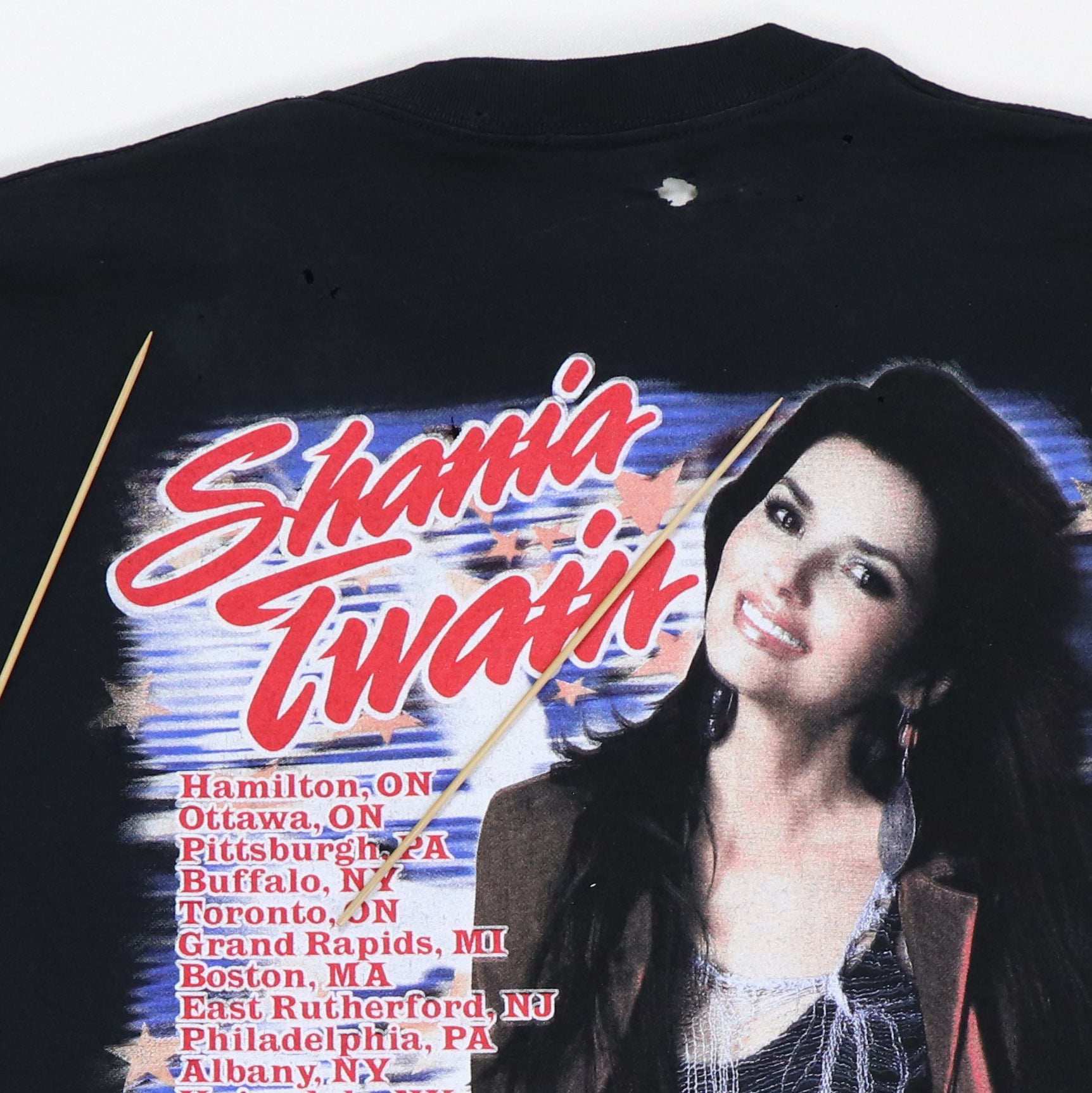 2003 Shania Twain Tour Shirt | Authentic Vintage Tee – WyCo Vintage