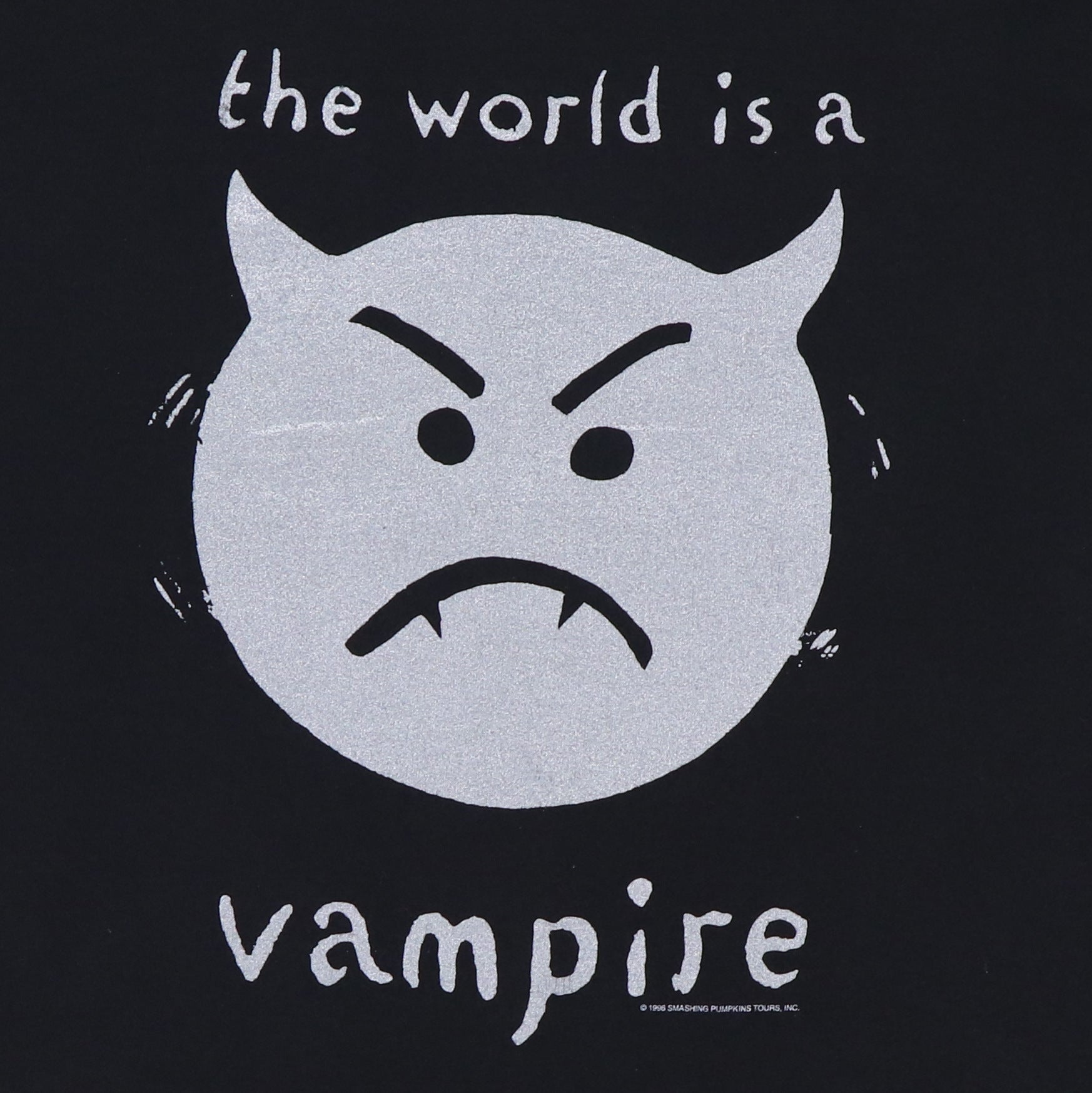 1996 Smashing Pumpkins World Is A Vampire Tour Shirt – WyCo 1996 Smashing Pumpkins World Is A Vampire Tour Shirt – WyCo
