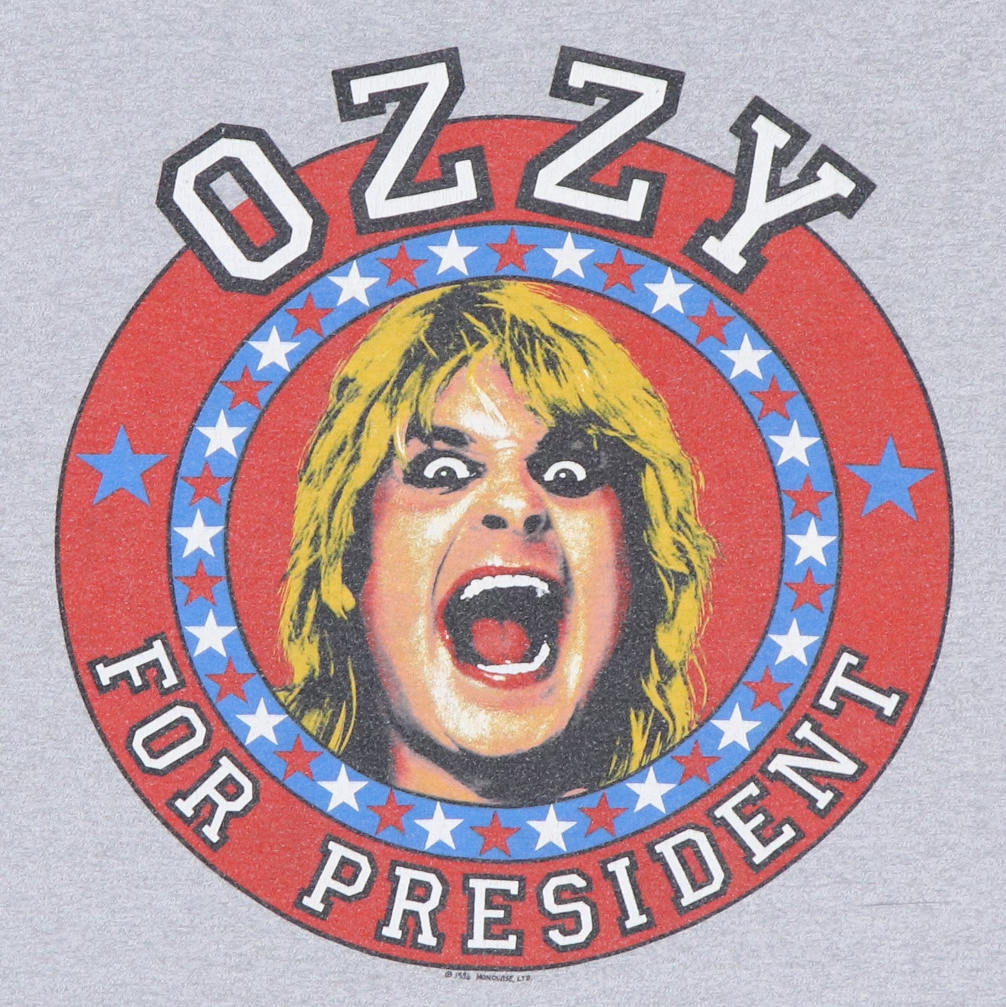 1984 Ozzy Osbourne For President Shirt
