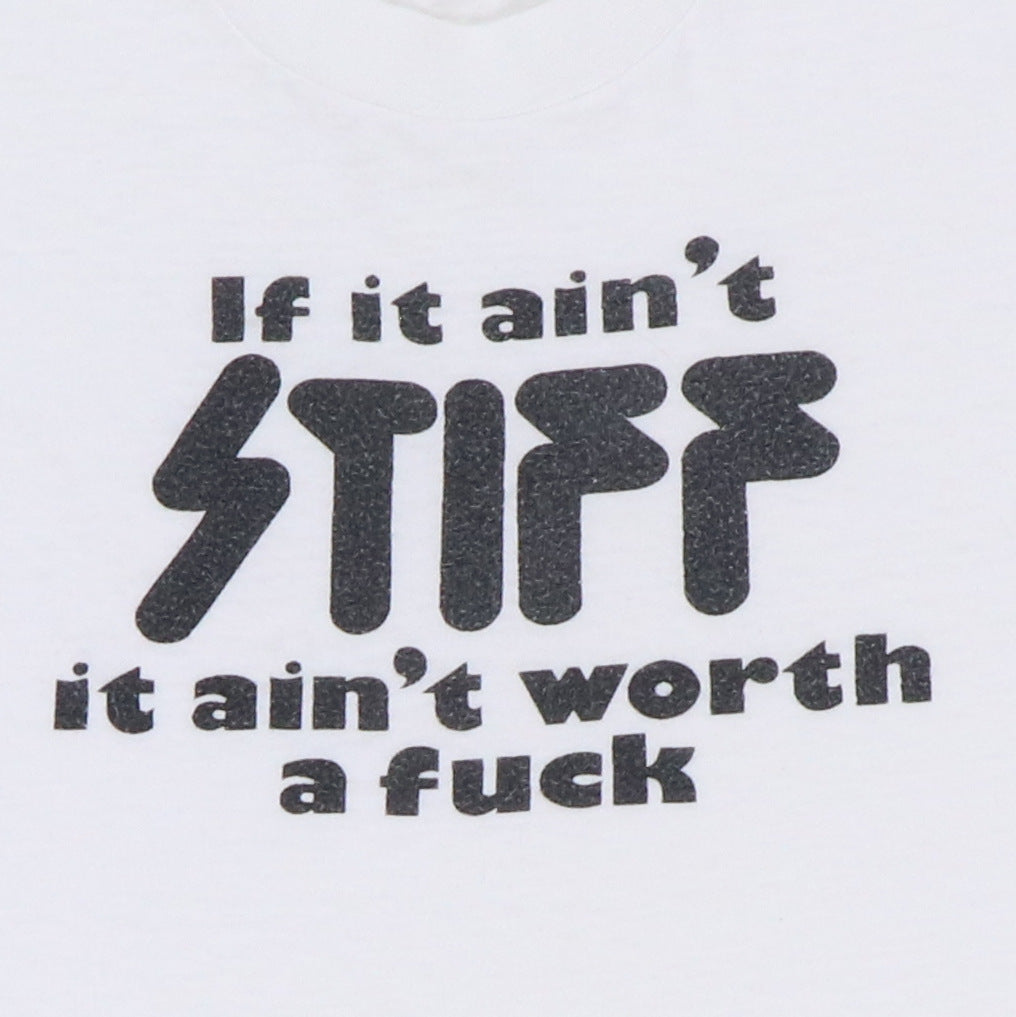 Stiff Reaords スティッフレコード　Tシャツ　ビンテージ Vintage Stiff Records 