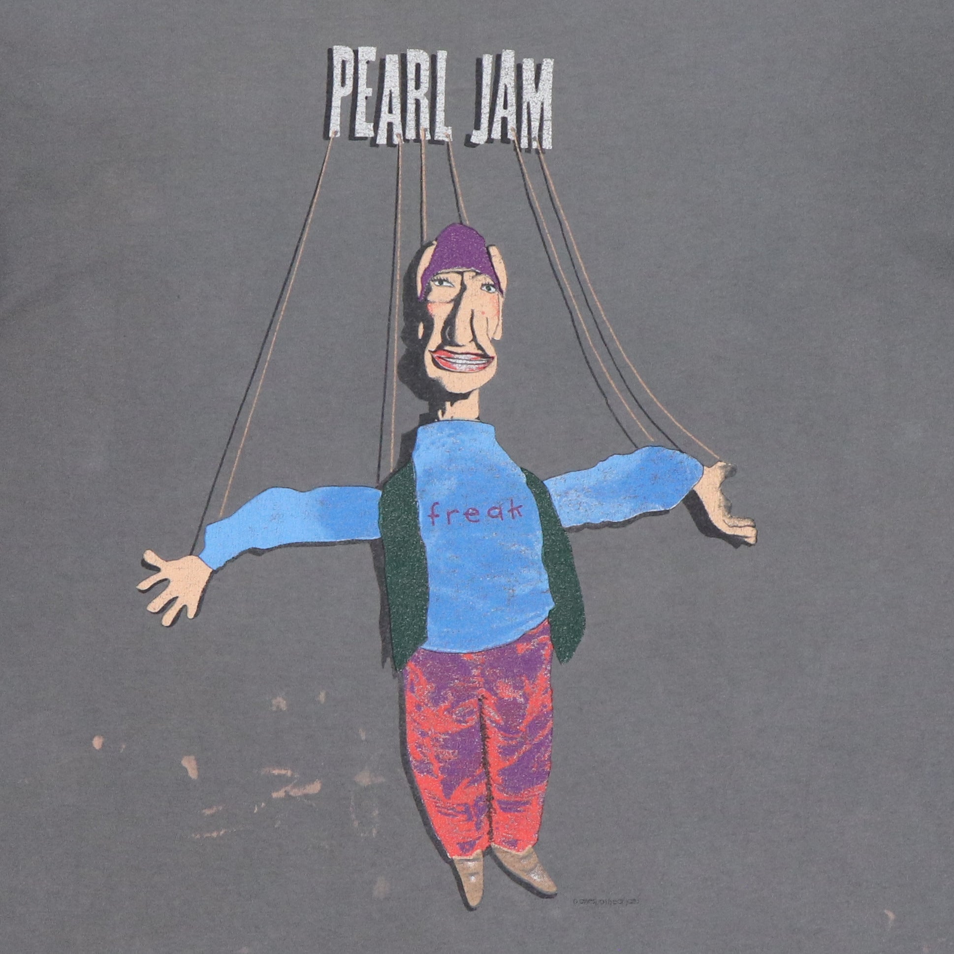 1994 Pearl Jam Freak Shirt | Authentic Vintage Tee – WyCo Vintage