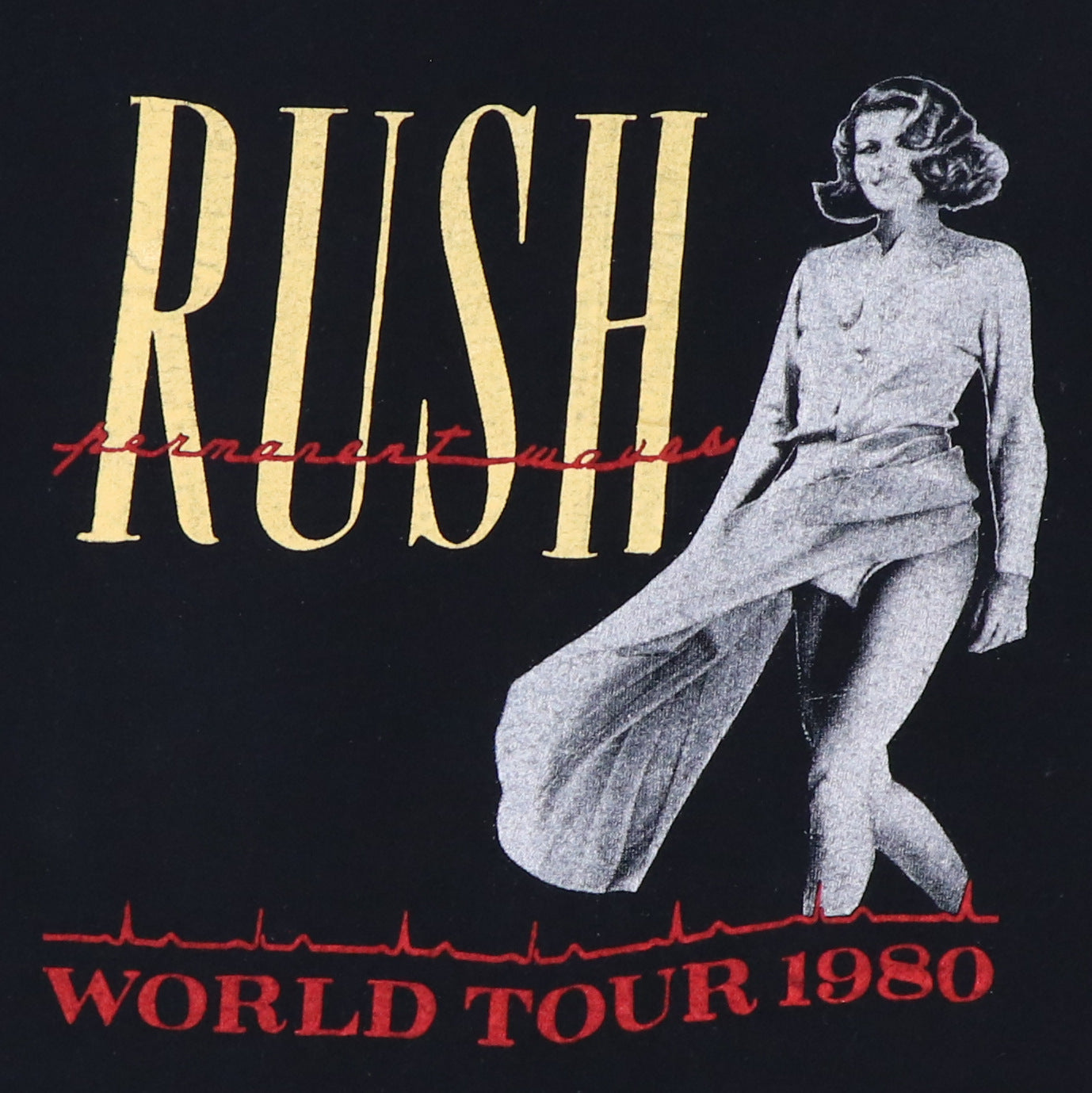 1980 Rush World Tour shirt