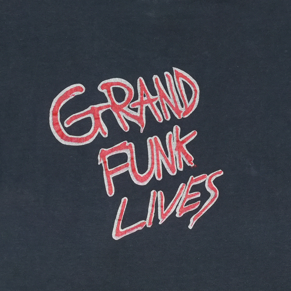 1980s Grand Funk Railroad Shirt Detail