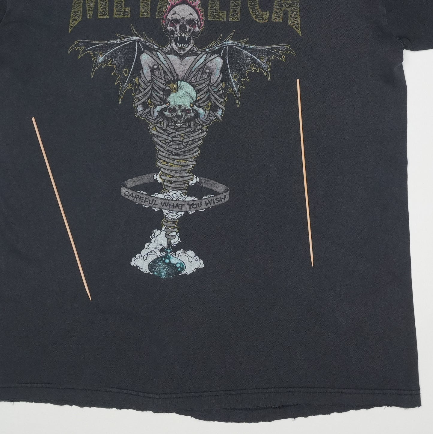 1997 Metallica King Nothing Shirt Detail