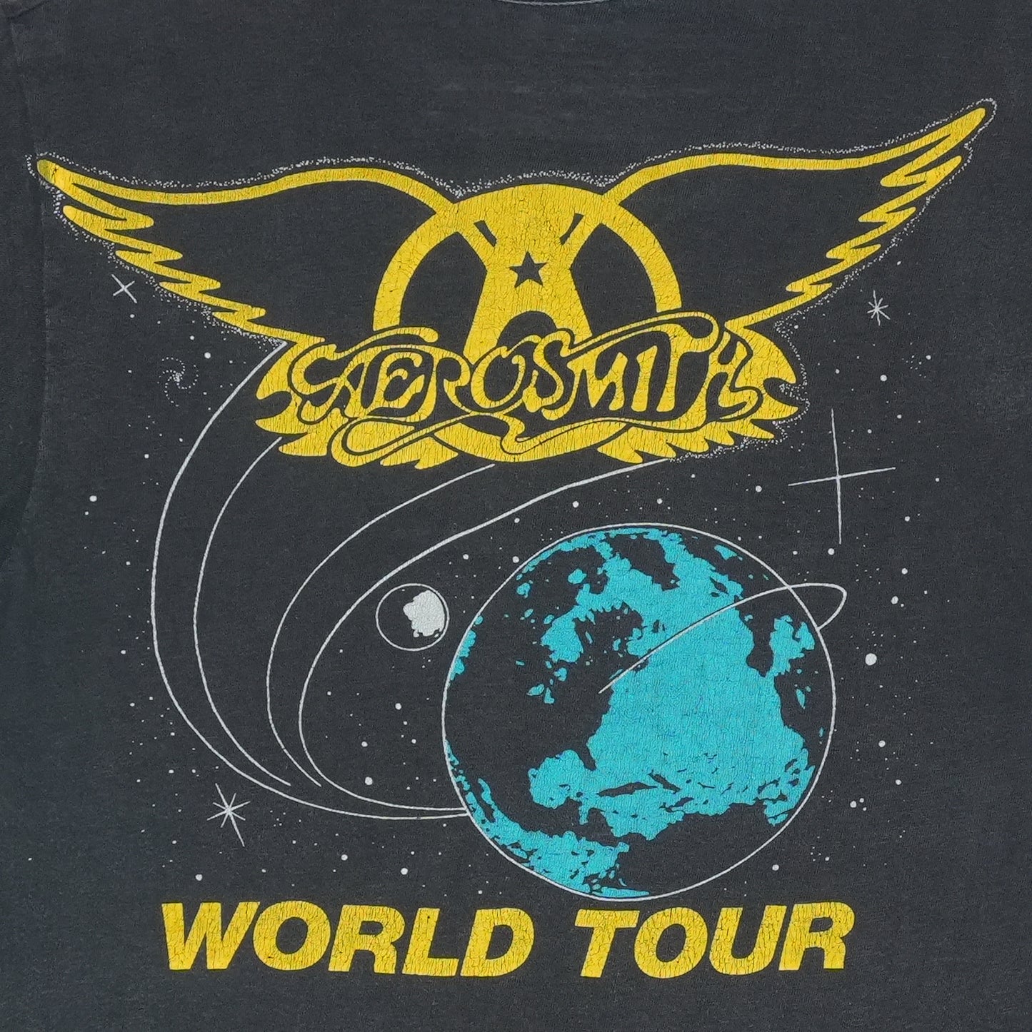 1979 Aerosmith Night In The Ruts Tour Shirt Detail