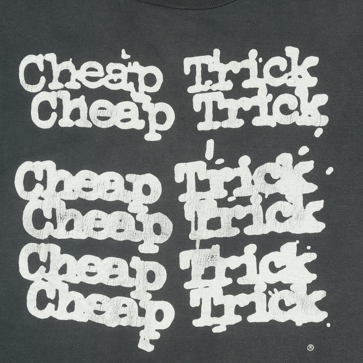 1970s Cheap Trick Shirt Detail