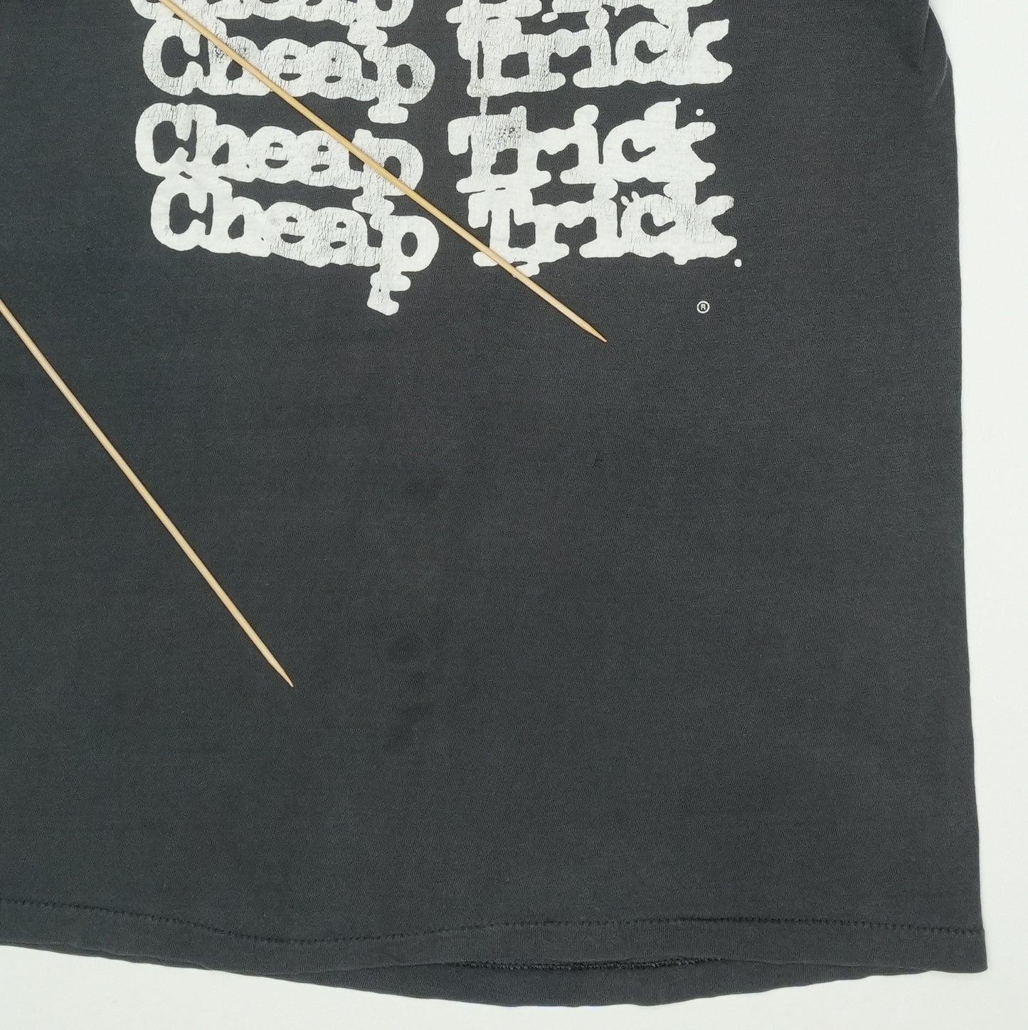 1970s Cheap Trick Shirt Detail