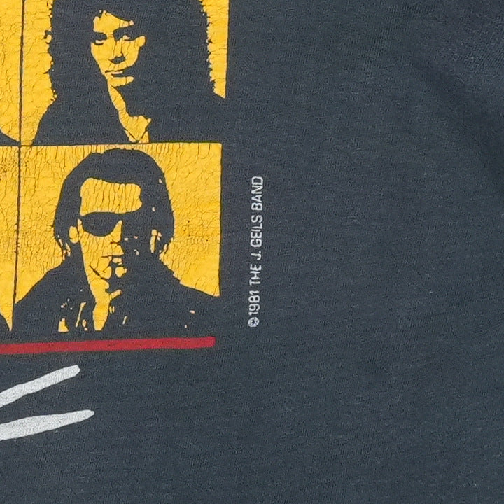 1981 The J Geils Band Live Shirt Detail