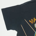 1984 Van Halen Tour Of The World Shirt Detail